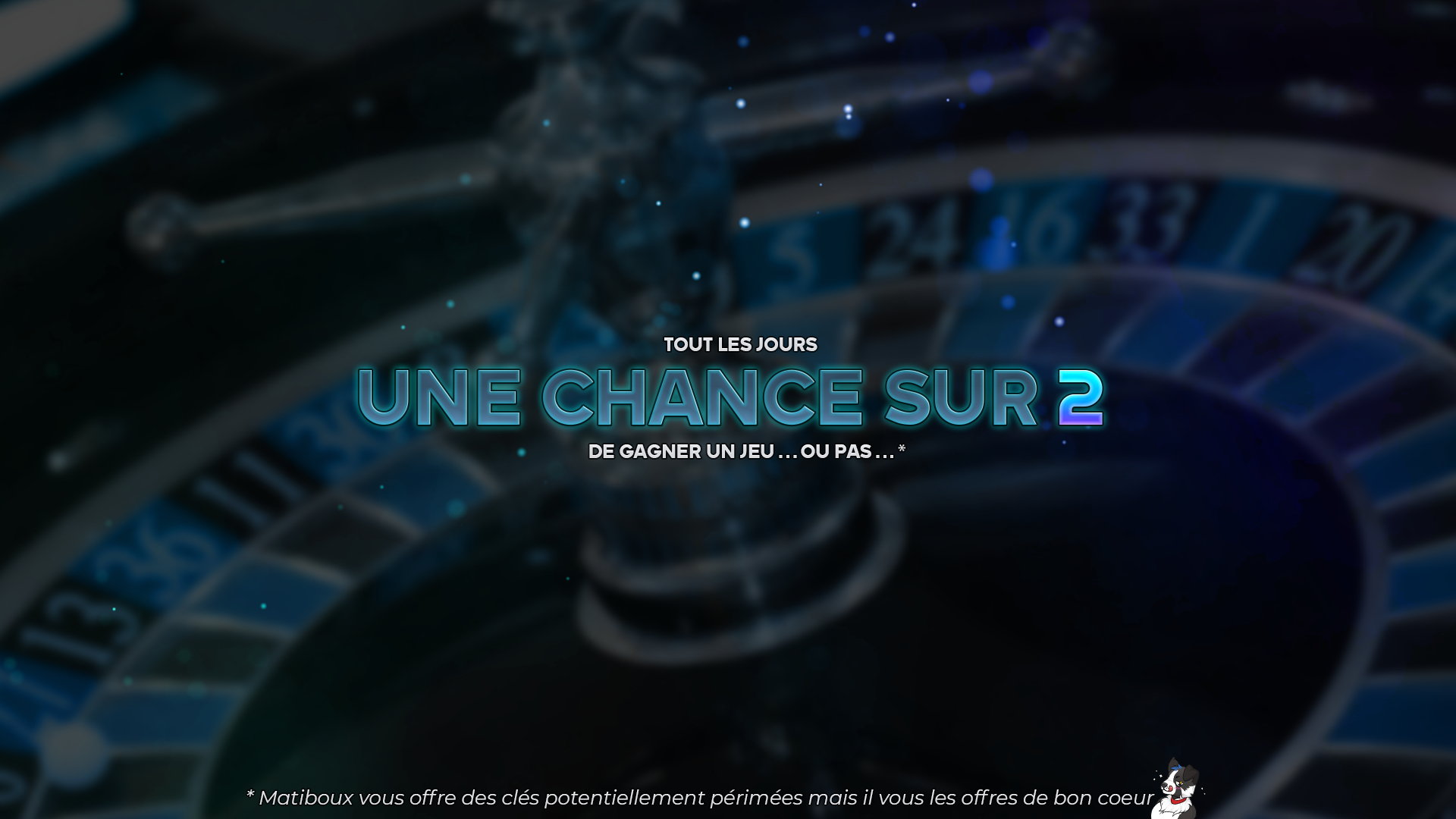 Giveaways - Une Chance Sur 2